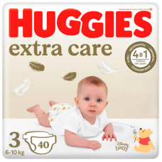 Подгузники Huggies Extra Care Size 3 (6-10 кг) 40 шт (5029053574400)