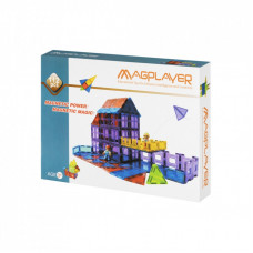 Конструктор Magplayer магнитные плитки 112 эл. (MPL-112)