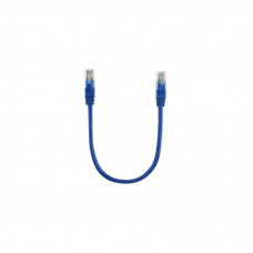 Патч-корд 0.25м, RJ-45, Cat.5e, CU, медь, синий Ritar (PCR-CU/0.25Be / 01136)