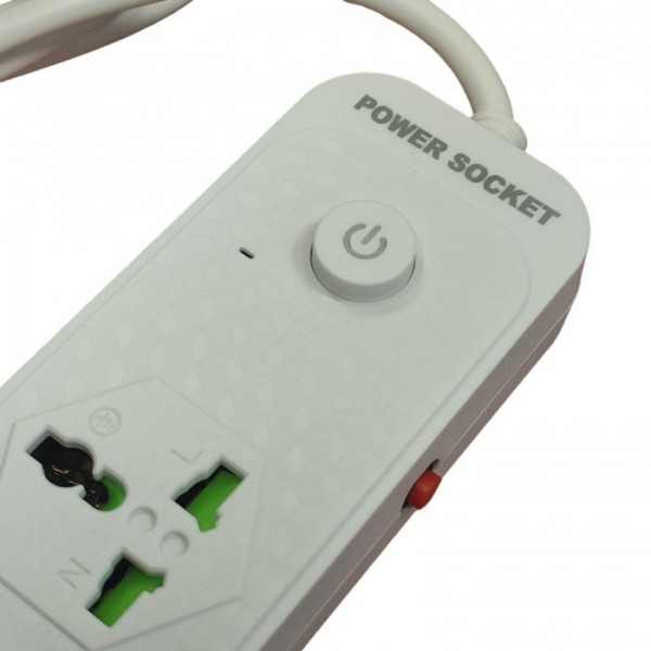 Сетевой удлинитель фильтр Power Socket J02 на 4 розетки + 3 USB 3.4A и 1 Type-C Белый (80672) Сетевой удлинитель фильтр Power Socket J02 на 4 розетки + 3 USB 3.4A и 1 Type-C Белый (80672)