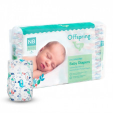 Подгузники Offspring Pat the Parrot размер NB до 4 кг 56 шт (DP-OI-FAT-NB56P-PTP)