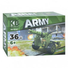 Детский конструктор "Военная техника" KB 2016G 36 деталей