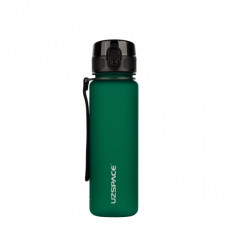 Бутылка для воды UZSPACE 3026(Dark-Green) 500 мл, темно-зеленая