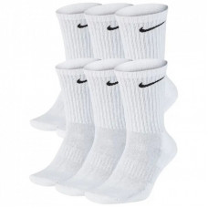 Носки Nike U NK EVERYDAY CUSH CREW 6PR-BD SX7666-100 46-50 6 пар Білі (194954124810)