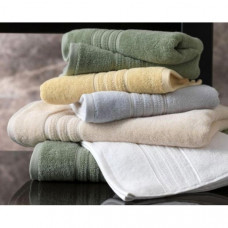 Набір 2 рушники Soft Cotton Aria Green лицьовий та банний, махра (113972)
