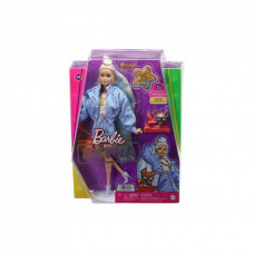 Кукла Barbie "Экстра" блондинка с пучком на распущенных волосах (HHN08)