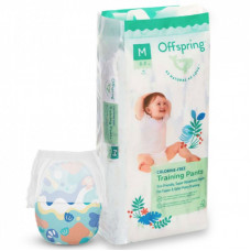 Подгузники Offspring трусики Размер M (6-11 кг) 42 шт, Подводный мир (9355465009046) (DP-OI-FAP-M42P-AQT)