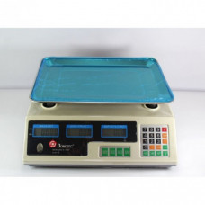 Торговые электронные весы Domotec MS-228 6V до 50 кг (69972)