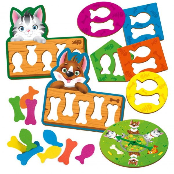 Игра-сортер "Накорми пушистиков" ZB2002-07 Vladi Toys (укр) Игра-сортер "Накорми пушистиков" ZB2002-07 Vladi Toys (укр)