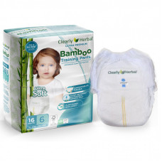 Подгузники Clearly Herbal Bamboo, розмір 6 (15+ кг), 16 шт. (1126)
