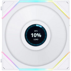 Кулер для корпуса Lian Li Reverse TL LCD 140-1, White (G99.14RTLLCD1W.00)