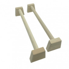 Паралетсы, упоры для отжимания деревянные Wood Gym Push Up NE-WD-50 из бука 50 см 2 шт