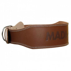 Атлетический пояс MadMax MFB-246 Full leather шкіряний Chocolate Brown XL (MFB-246_XL)
