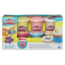 Набор для творчества Hasbro Play-Doh 6 баночек с конфетти (B3423)