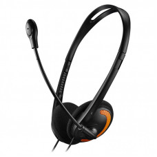 Наушники Canyon HS-01 Black-Orange (CNS-CHS01BO)