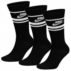 Носки Nike U NK NSW EVERYDAY ESSENTIAL CR 3PR DX5089-010 42-46 3 пари Чорні (196148786149)