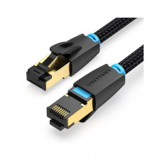 Патч-корд 5м, S/FTP cat 8 RJ-45 COPPER black Vention (IKGBJ)