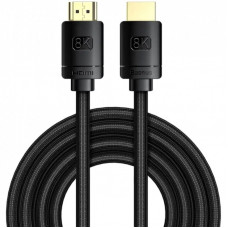 Кабель мультимедийный HDMI to HDMI 1.0m V2.1 Baseus (WKGQ000001)