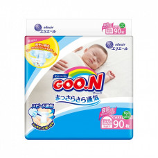 Подгузник GOO.N для новорожденных до 5 кг размер SS на липучках 90 шт (843152)