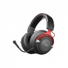 Наушники AOC GH401 50 мм Wireless/3.5мм/USB Multi Platform connect Black (GH401)