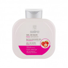 Гель для душа Sairo Bath And Shower Gel Клубника 750 мл (8433295051365)