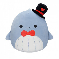 Мягкая игрушка Squishmallows Синий кит Самир 30 см (SQVA00873)