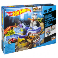Автотрек Hot Wheels Охота на акулу серии "Измени цвет" (BGK04)