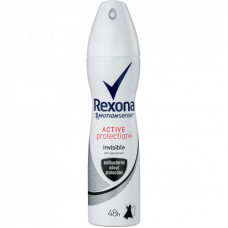 Антиперспирант Rexona Антибактериальный и Невидимый на черном и белом 150 мл (8717163655832)