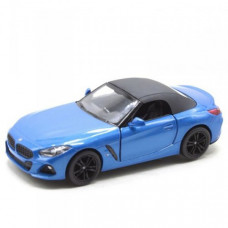 Машинка инерционная "BMW Z4" KT5419W масштаб 1:36 (Синий)