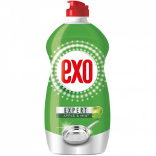 Средство для ручного мытья посуды Exo Expert Apple & Mint 400 мл (3800024046681)