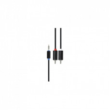 Кабель мультимедийный Jack 3.5mm папа/2RCA папа 1.5m Prolink (PB103-0150)