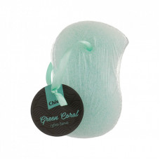 Губка для купания Chisto Green Coral (4823098407683)