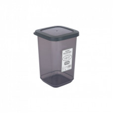 Емкость для сыпучих продуктов Violet House Transparent Black 1.1 л (0310 Transparent Black)