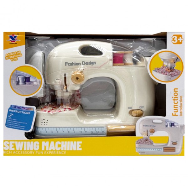 Детская бытовая техника "Швейная машинка" XS-25055(White) световые и звуковые эффекты