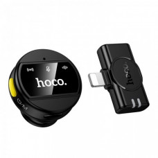 Беспроводной петличный микрофон HOCO L21 2.4G с разъёмом Lightning (135703)