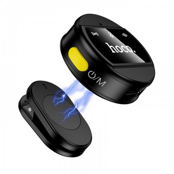 Беспроводной петличный микрофон HOCO L21 2.4G с разъёмом Lightning (135703) Беспроводной петличный микрофон HOCO L21 2.4G с разъёмом Lightning (135703)