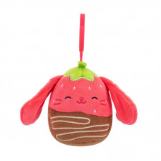 Брелок Squishmallows на клипсе - Кролик Гунда 9 см (SQCP00464)