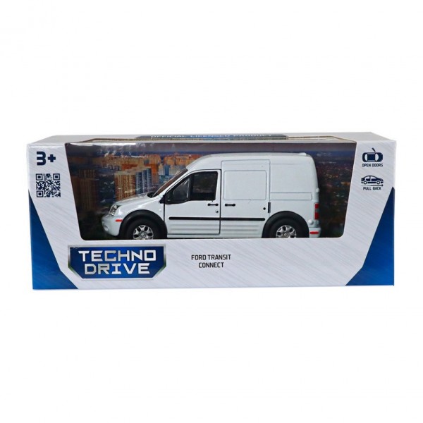 Автомодель Ford Transit Connect TechnoDrive 250386W масштаб 1:43 Автомодель Ford Transit Connect TechnoDrive 250386W масштаб 1:43