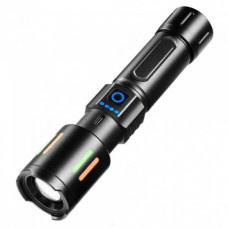 Фонарь ручной FLUORESCENCE COBA CB-611-TG, индикация заряда, 1x26650/3xAAA, ЗУ Type-C, zoom (69903)