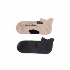 Носки Naturehike низькі NH21FS014 2 пари бежеві чорні L (6927595773161)