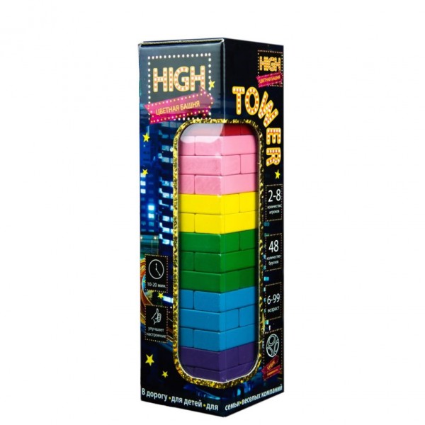 Развлекательная игра "High Tower"Дженга Strateg 30960 рус Развлекательная игра "High Tower"Дженга Strateg 30960 рус