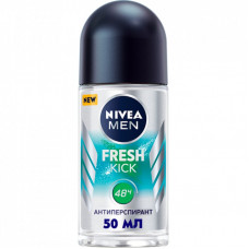 Антиперспирант Nivea Men Fresh Kick шариковый 50 мл (4005900840776)