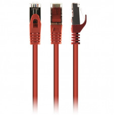 Патч-корд 2м S/FTP Cat 6A CU LSZH red Cablexpert (PP6A-LSZHCU-R-2M)