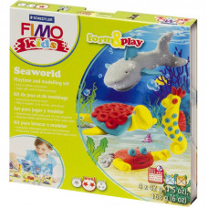 Набор для творчества Fimo Kids Морской мир 4 цвета х 42 г (4007817806296)