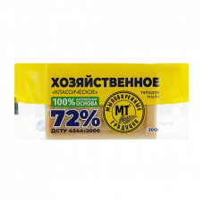 Мыло для стирки Миловарні традиції хозяйственное классическое 72% 200 г (4820195503232)