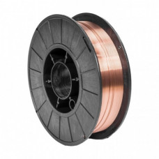 Проволока сварочная омедненная, 0,8 мм, 1 кг, ER70S-6 INTERTOOL EW-1008 (135513)