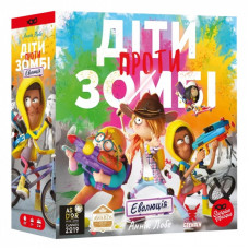Настольная игра Geekach Games Дети против зомби (Zombie Kidz Evolution, на украинском) (GKCH016ZKE/ZKE01-2024-26-UA)