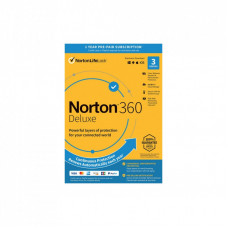Антивирус Norton by Symantec NORTON 360 DELUXE 25GB 1 USER 3 DEVICE 12M (21409592)