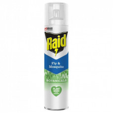 Аэрозоль от насекомых Raid Botanicals Против мух, комаров и ос 300 мл (5000204218947)