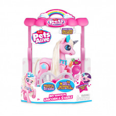 Интерактивная игрушка Pets & Robo Alive S2 Волшебный единорог в домике (9545)